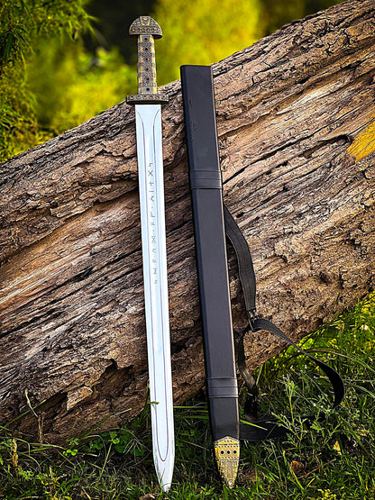 Handmade Viking Sword of King Ragnar Lothbrok Sword