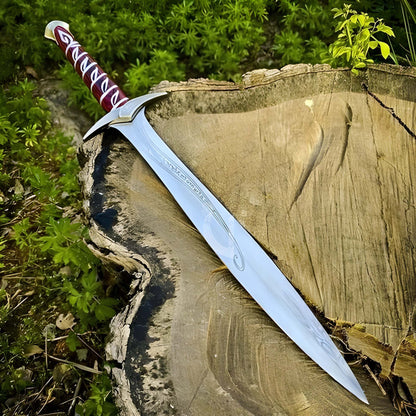 Glowing Elven Shortsword | Viking Wall Art Sword Display