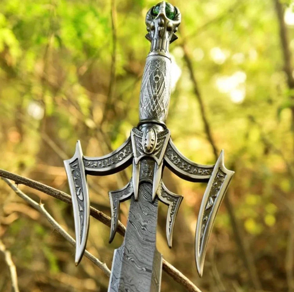 Handmade Damascus Luciendar Sword of Light | Fantasy Blade