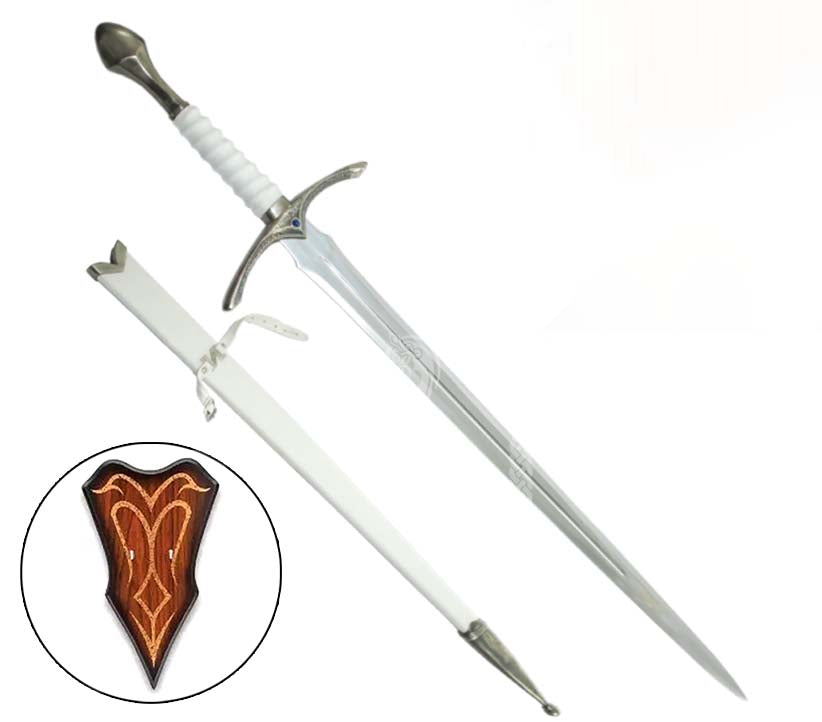 Gondolin Elven Sword White Edition | Fantasy Rings Movie Inspired Replica