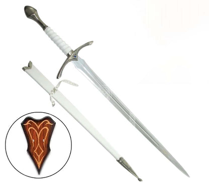 Gondolin Elven Sword White Edition | Fantasy Rings Movie Inspired Replica