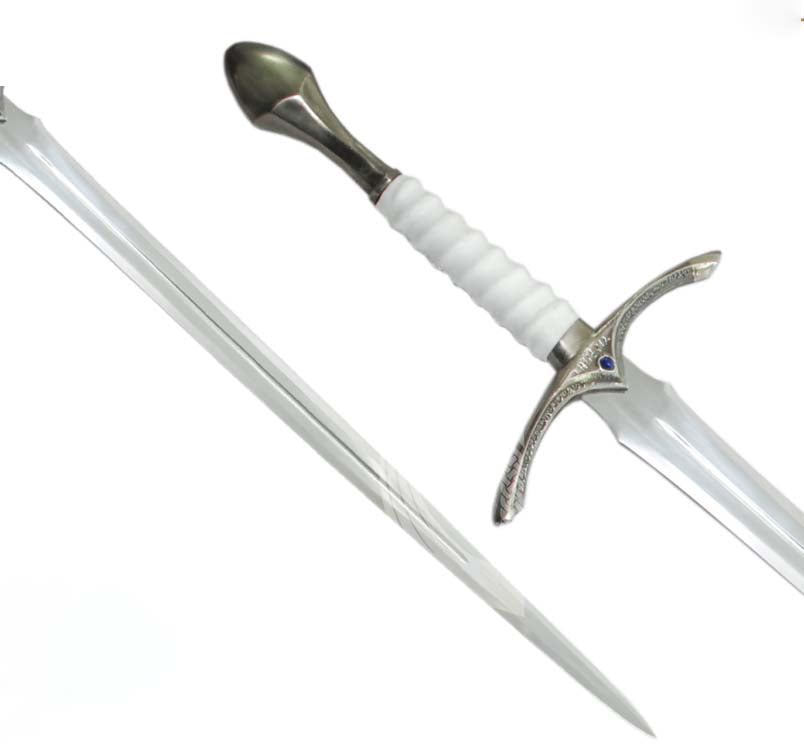 Gondolin Elven Sword White Edition | Fantasy Rings Movie Inspired Replica