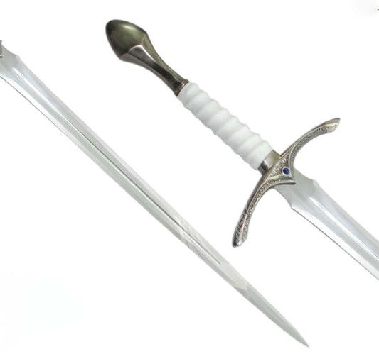 Gondolin Elven Sword White Edition | Fantasy Rings Movie Inspired Replica