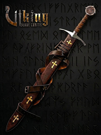 Accolade Sword of the Knights Templar – Handmade Medieval Collectible Blade