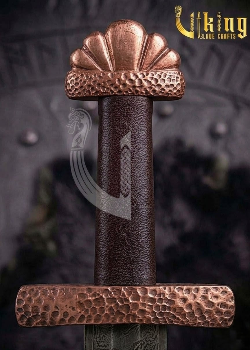 Stockholm 10th C Viking Sword Replica – Copper & Leather Scabbard