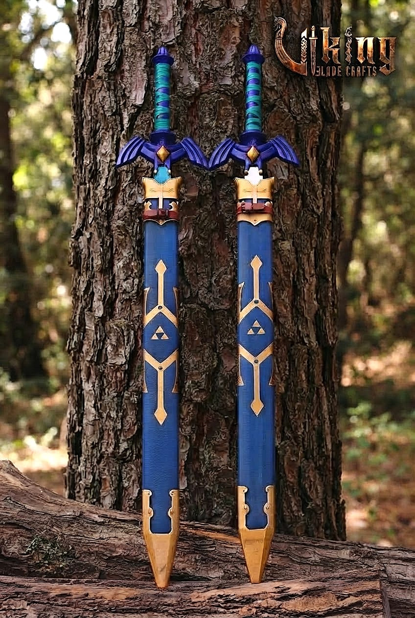 Zelda Master Sword Replica | 42" Premium Stainless Steel Sword & Scabbard