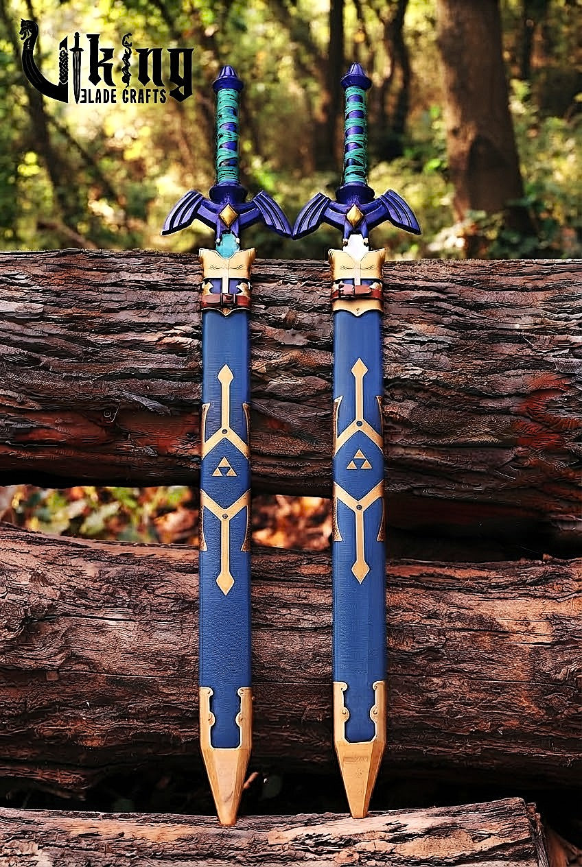 Zelda Master Sword Replica | 42" Premium Stainless Steel Sword & Scabbard
