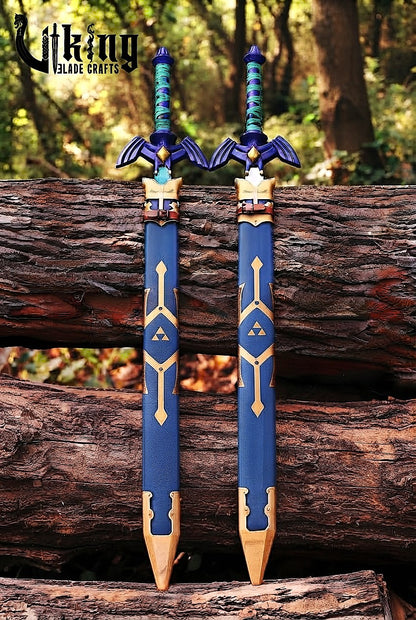 Zelda Master Sword Replica | 42" Premium Stainless Steel Sword & Scabbard