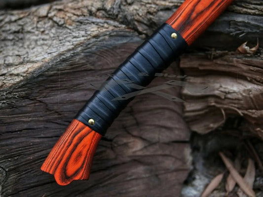 Hand-Forged High Carbon Steel Viking Axe – Traditional Battle Axe Viking_Blade_Crafts